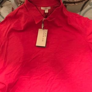 COPY - Red Burberry Polo